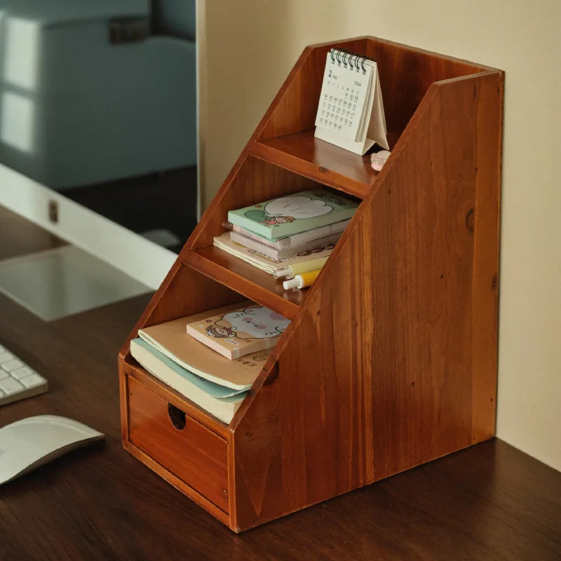 Wooden Tiered Storage